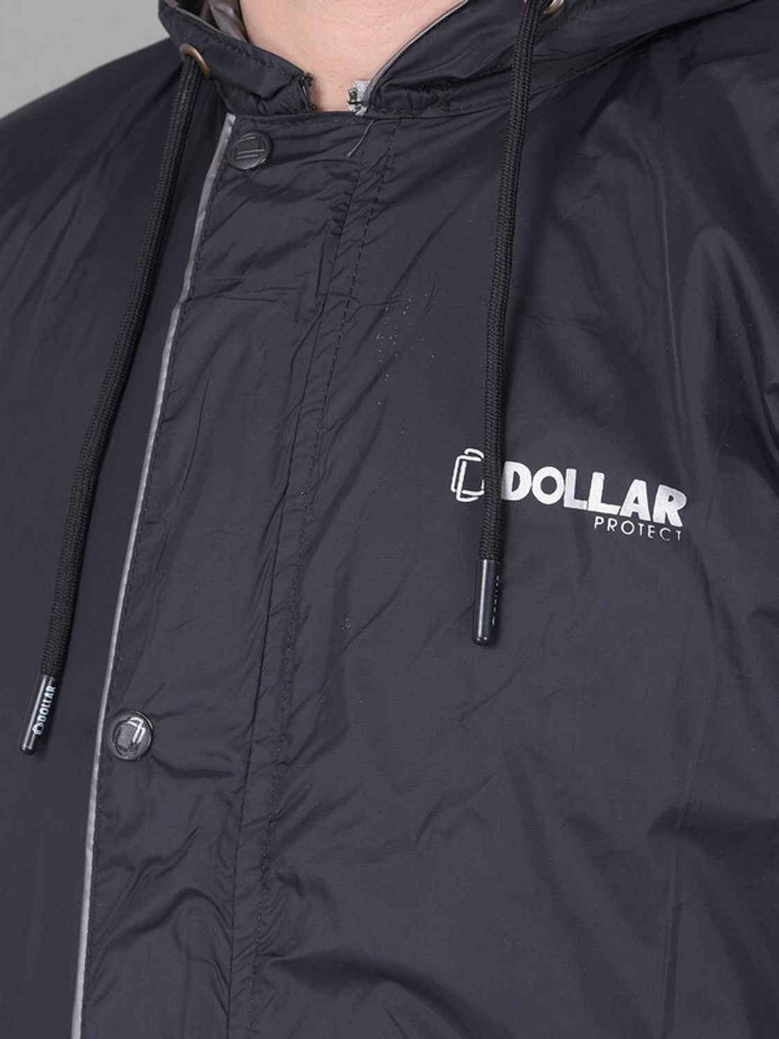 Image of Dollar Dollar Rainguard Men's PVC Full Sleeve Solid Reversible Raincoat Set Solid Men Rain Suit