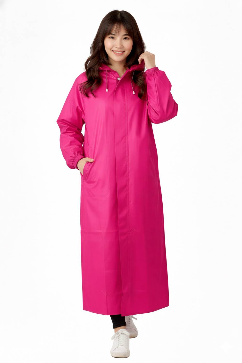 rainshower Solid Unisex Raincoat
