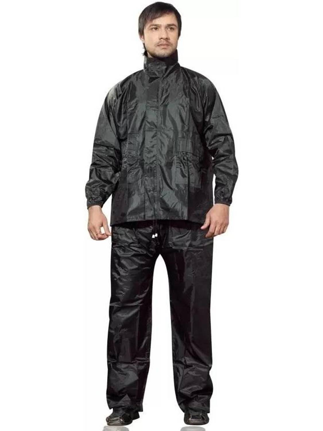 JVBRANGI Solid Men Raincoat
