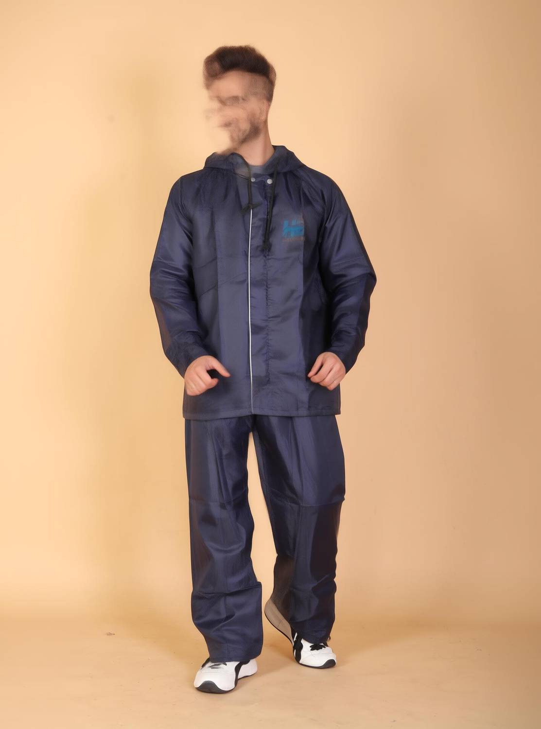 Hatchback Solid Men Raincoat