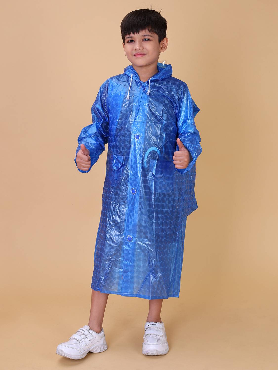 Mars Infiniti Graphic Print Boys Raincoat