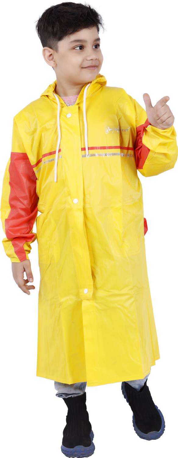 Aristocrat Self Design Boys Raincoat