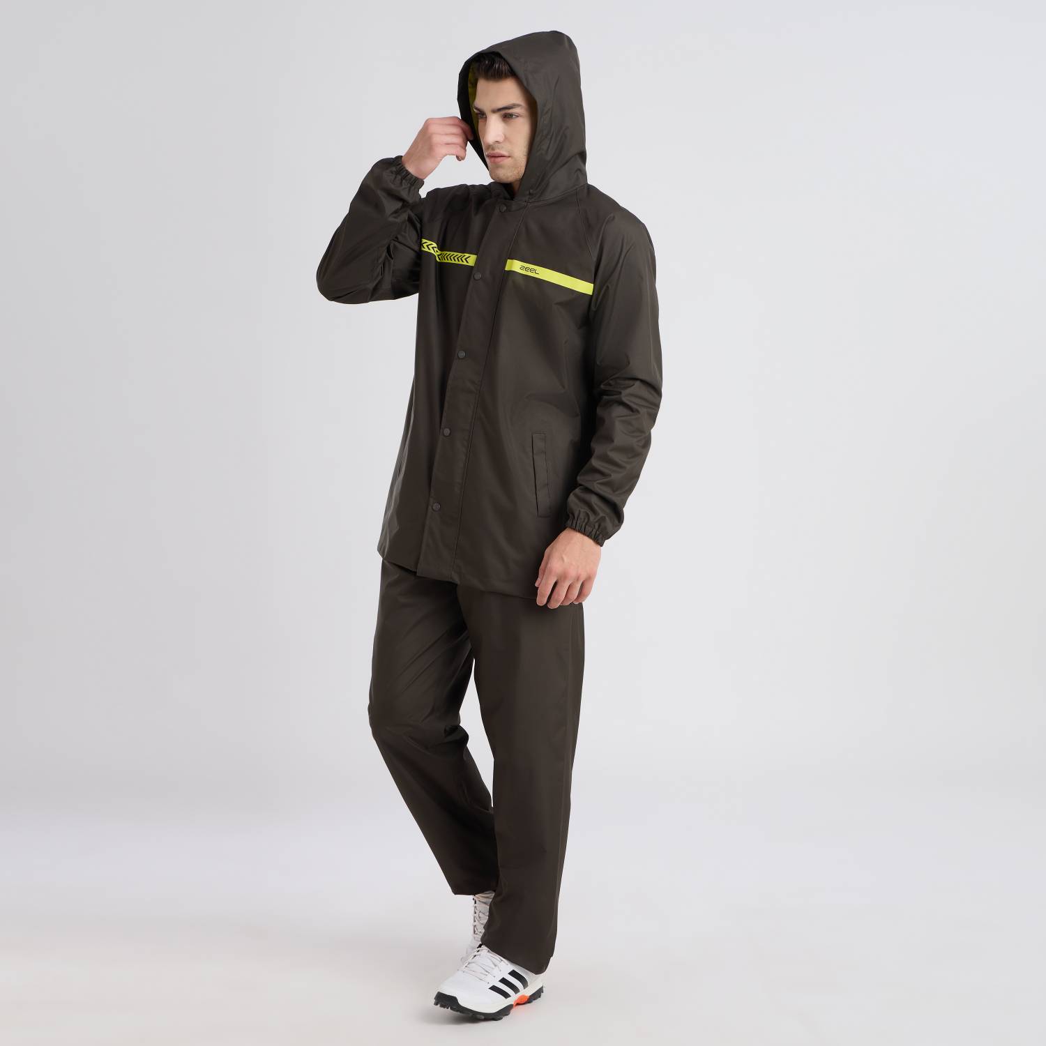 ZEEL Solid Men Raincoat - Image 2