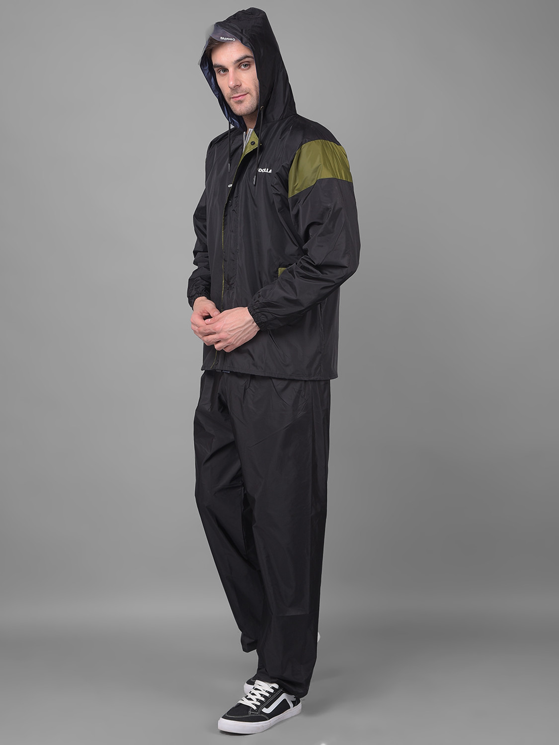 Image of Dollar Colorblock Men Rain Suit