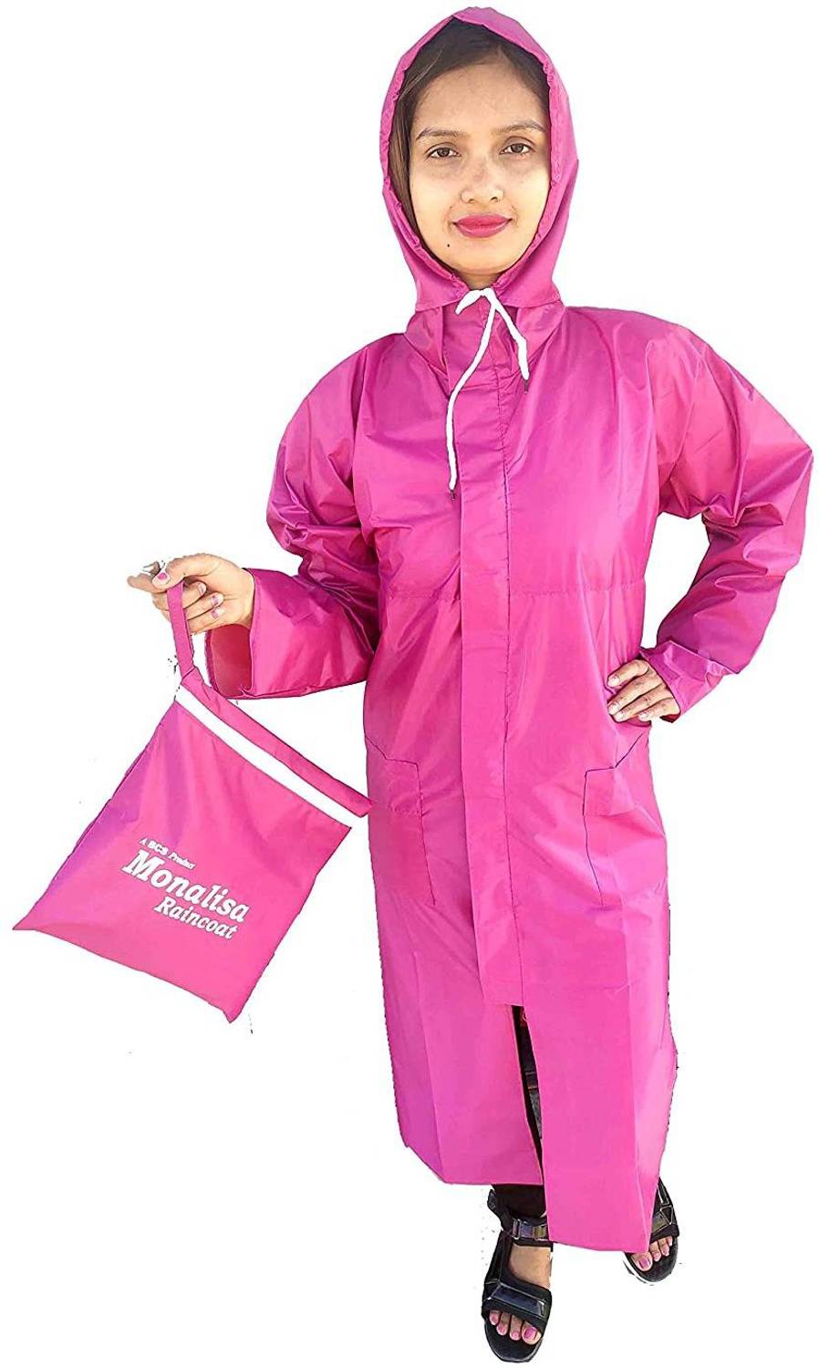 4 YOU Solid Women Raincoat