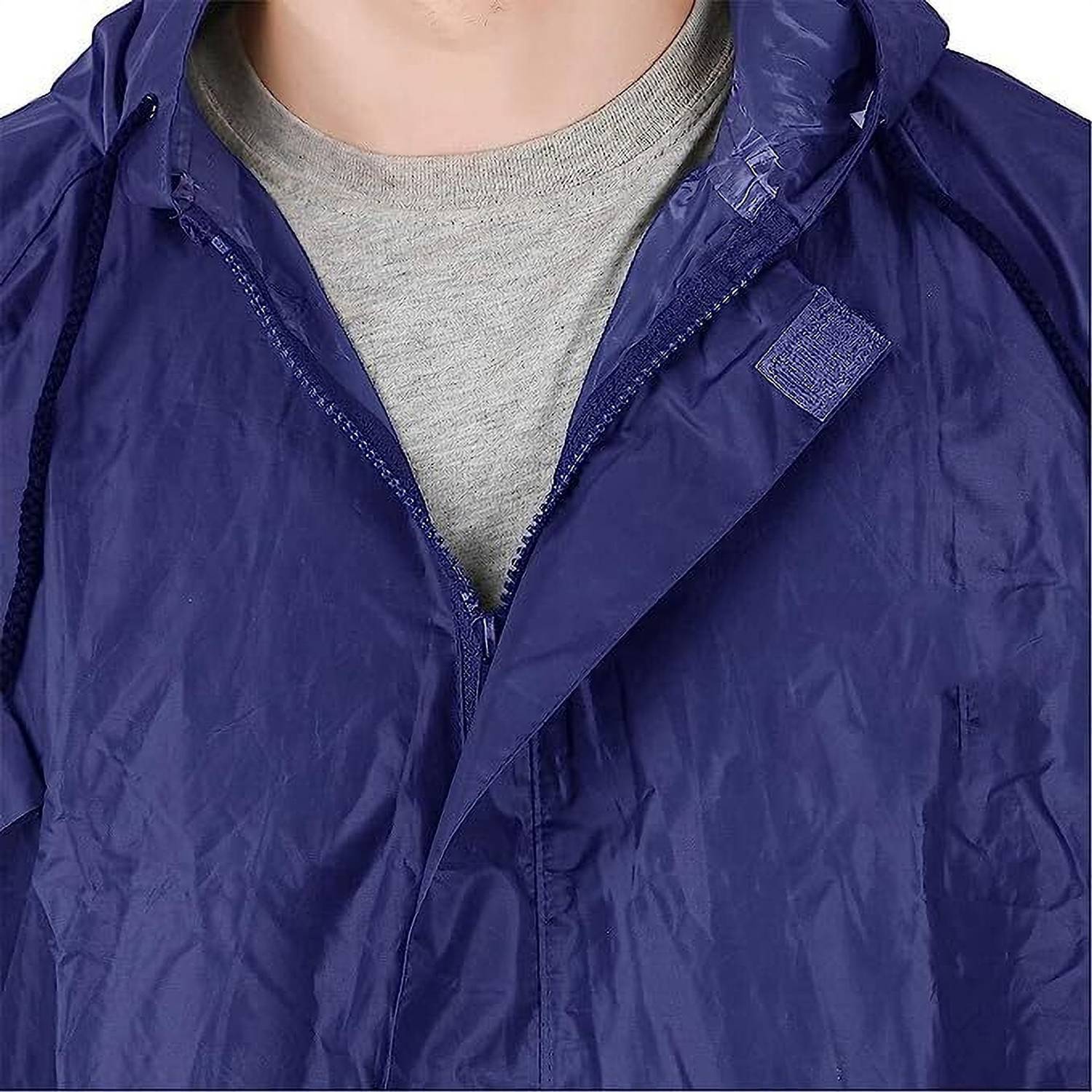 JAYAN Solid Men Raincoat - Image 3