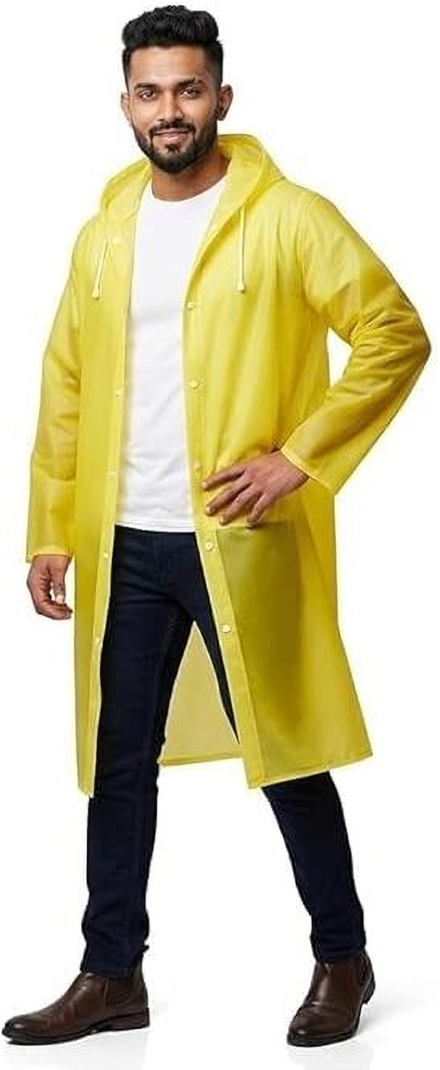 Image of HANICRAFT Solid Men & Women Raincoat
