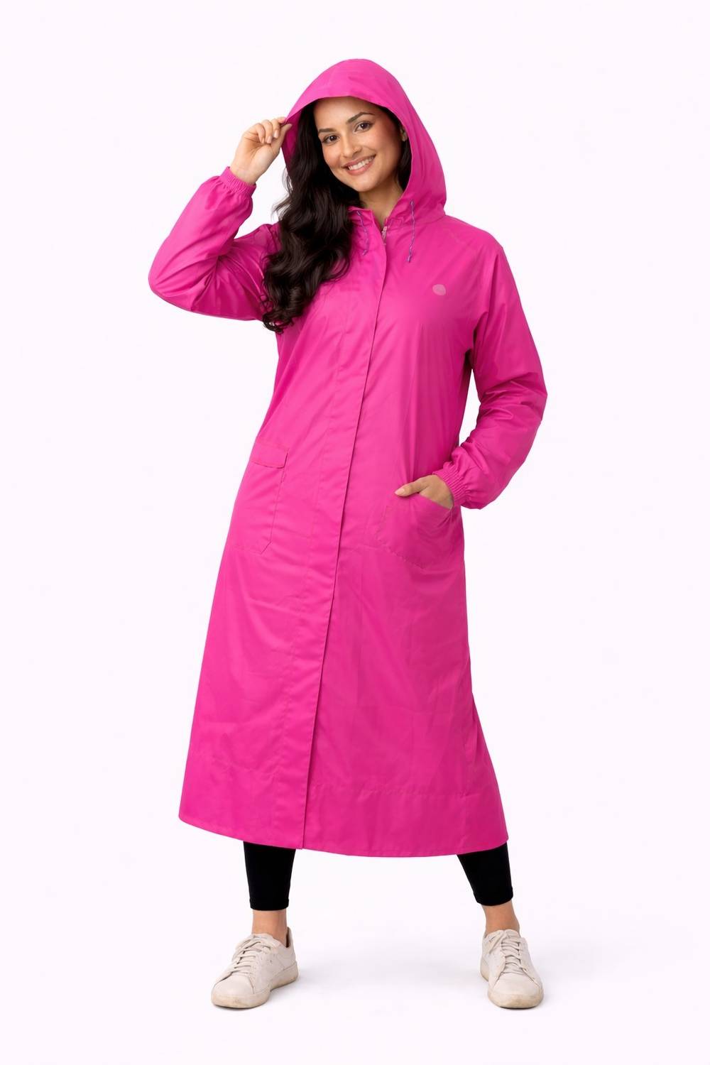 rainshower Solid Women Raincoat