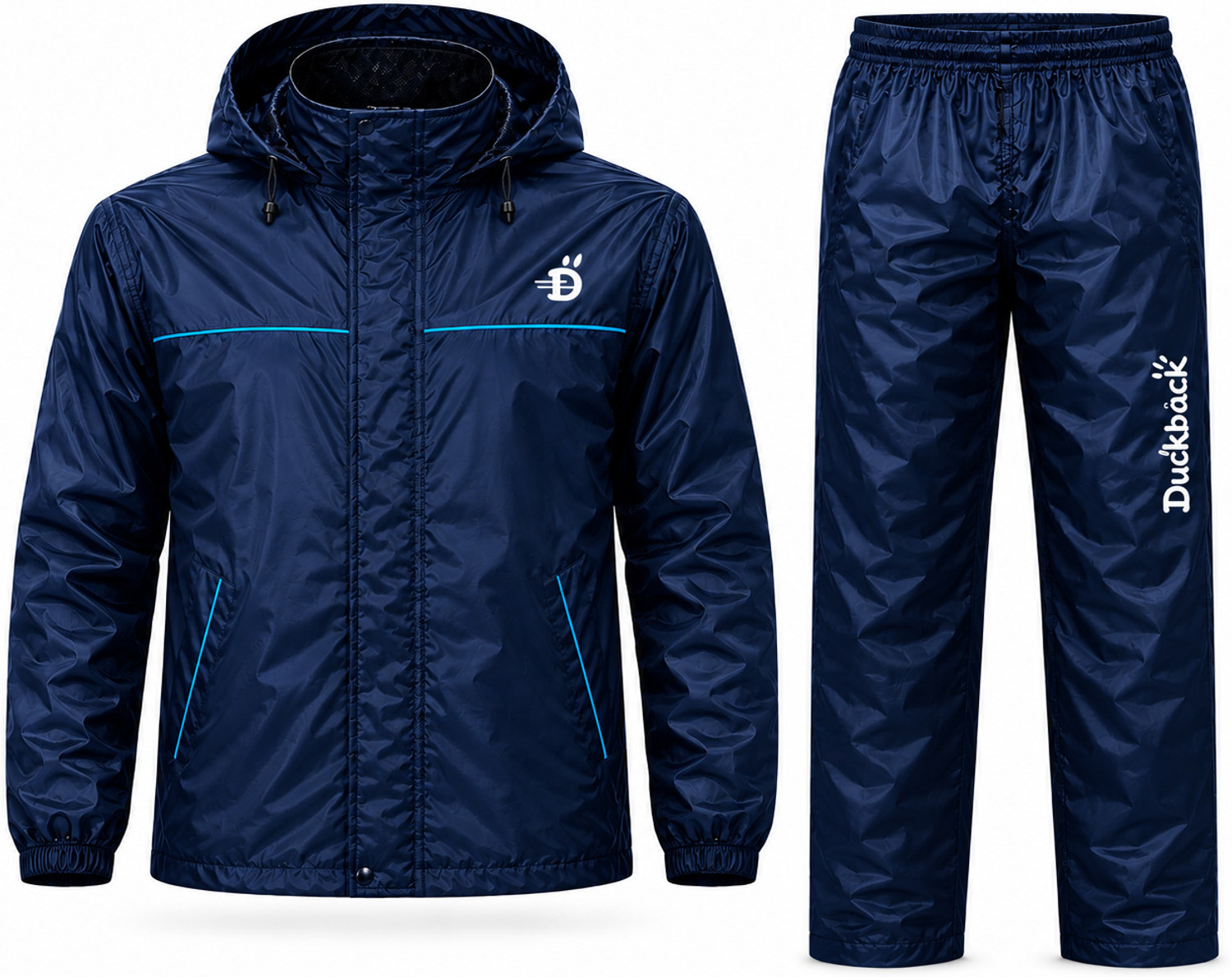 Image of DUCKBACK Solid Men Rain Suit