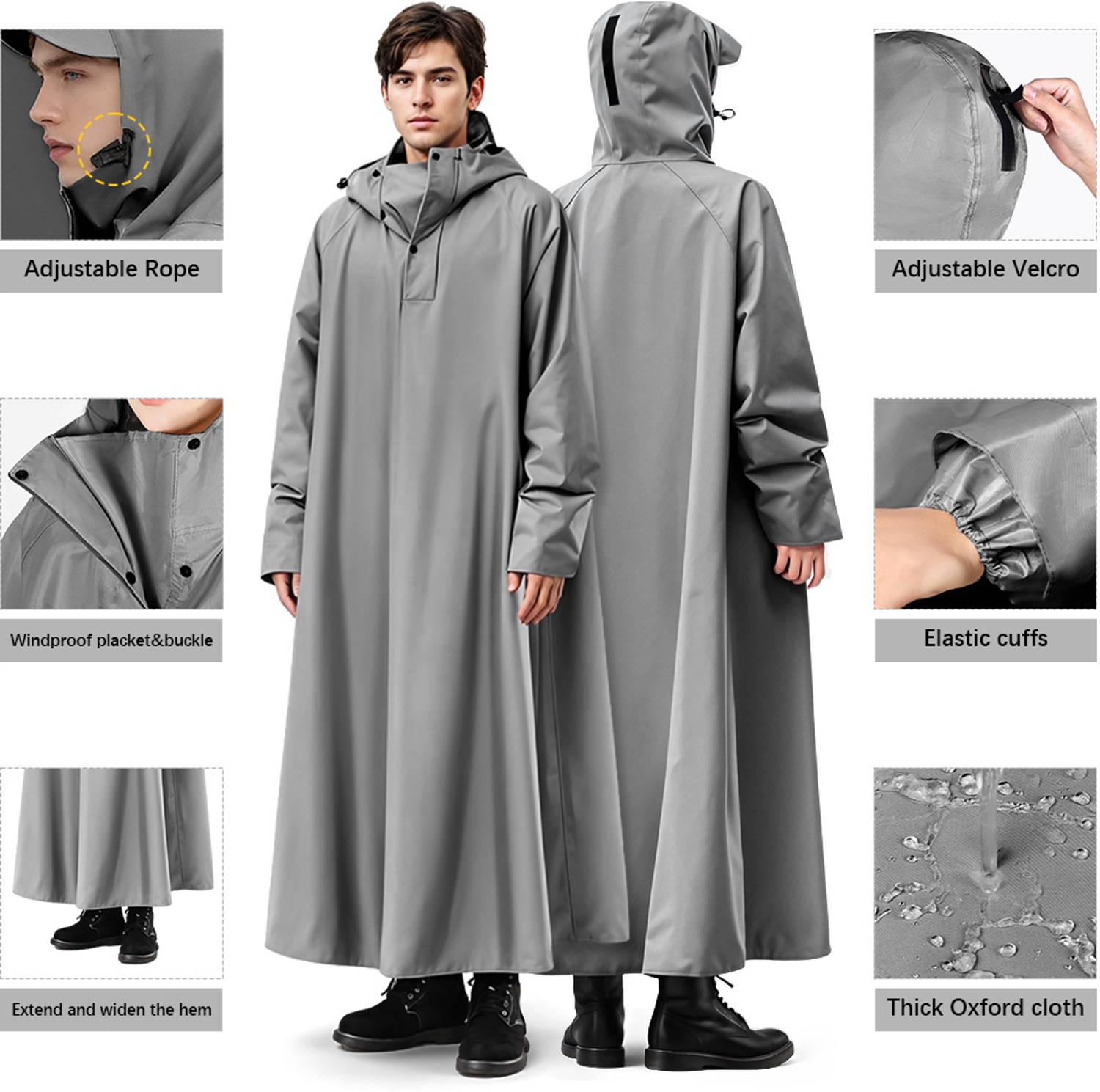 SERPLEX Solid Women Raincoat - Image 5