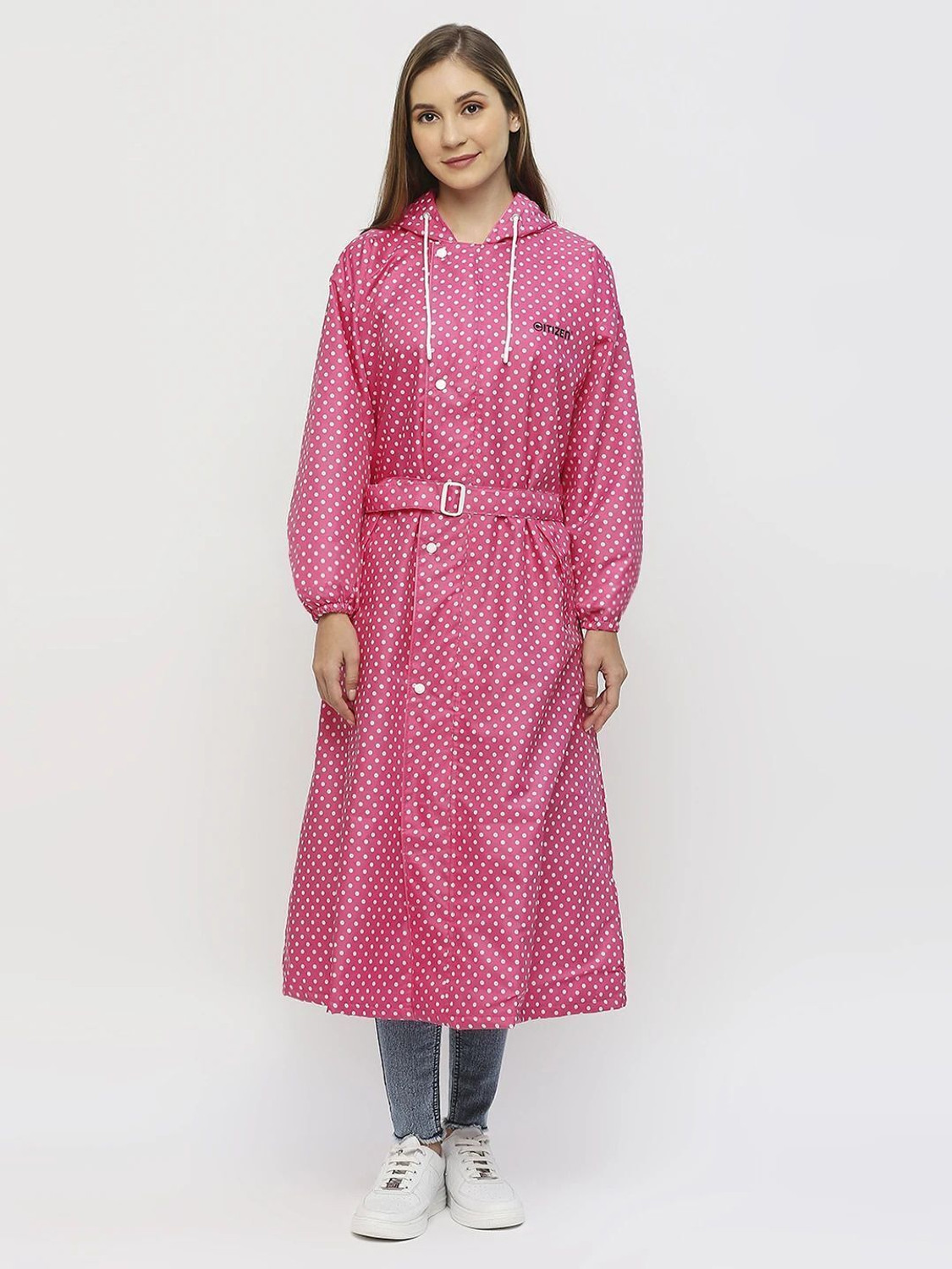 Image of CITIZEN Polka Print Women Raincoat