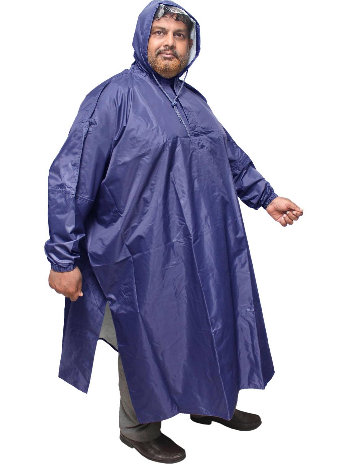 GoodluckSB Solid Men Raincoat