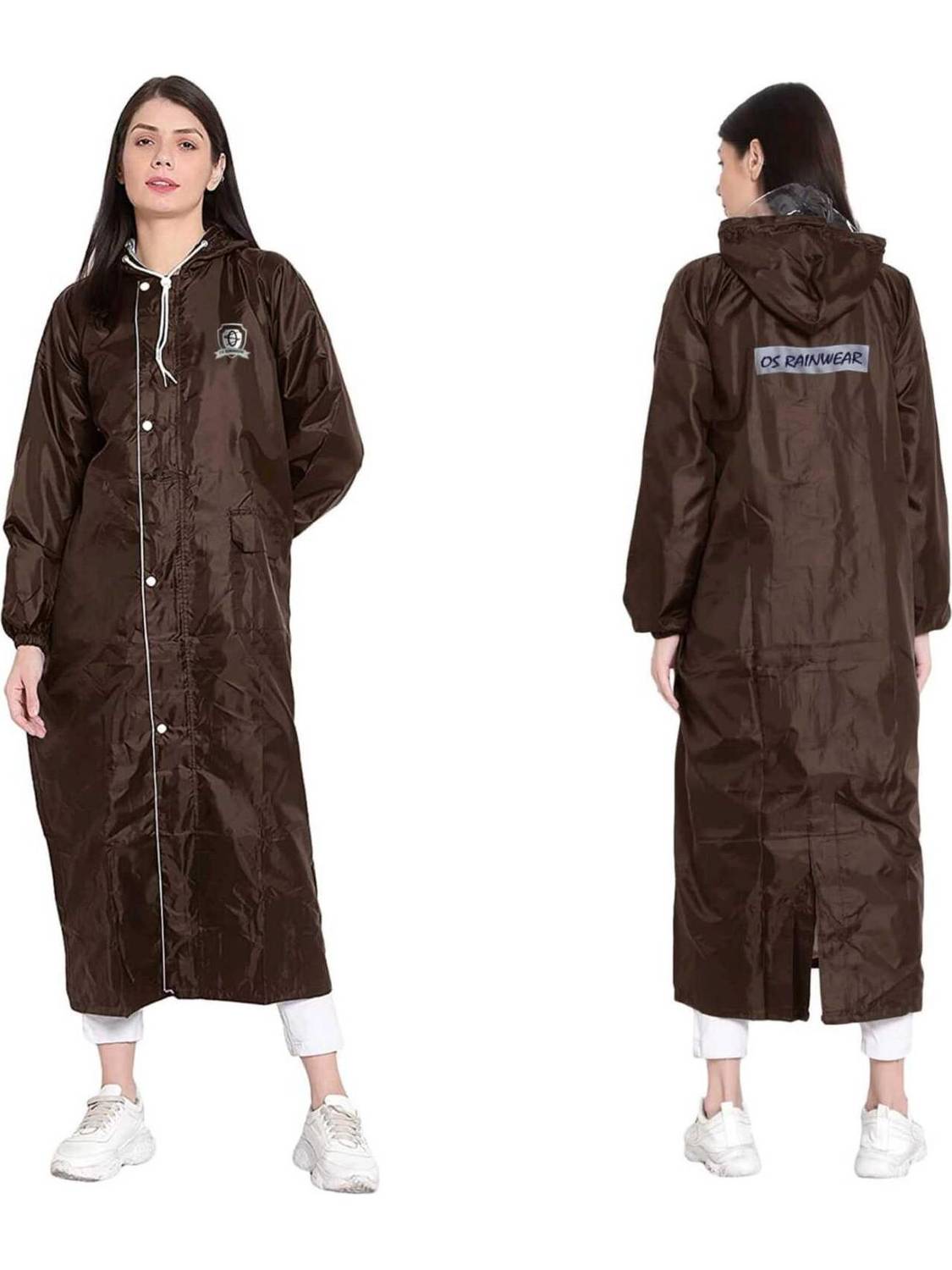 DIAMOND CLUSTER Solid Men & Women Raincoat
