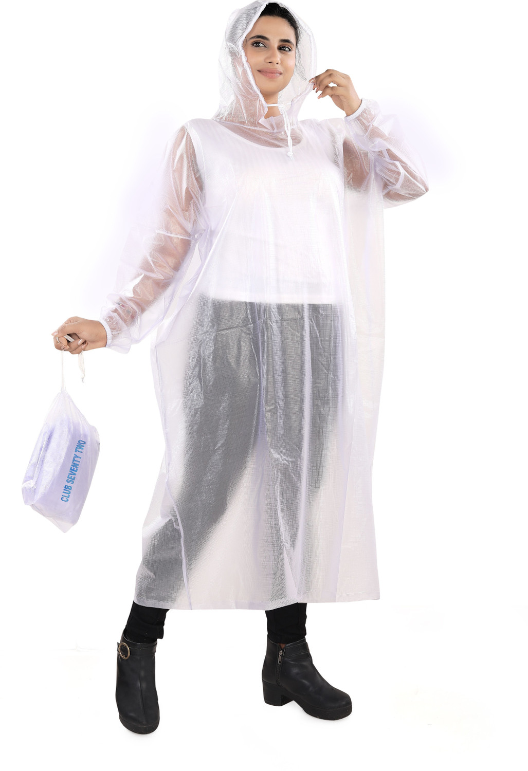 Image of CLUB SEVENTY TWO Solid Women Rain Poncho