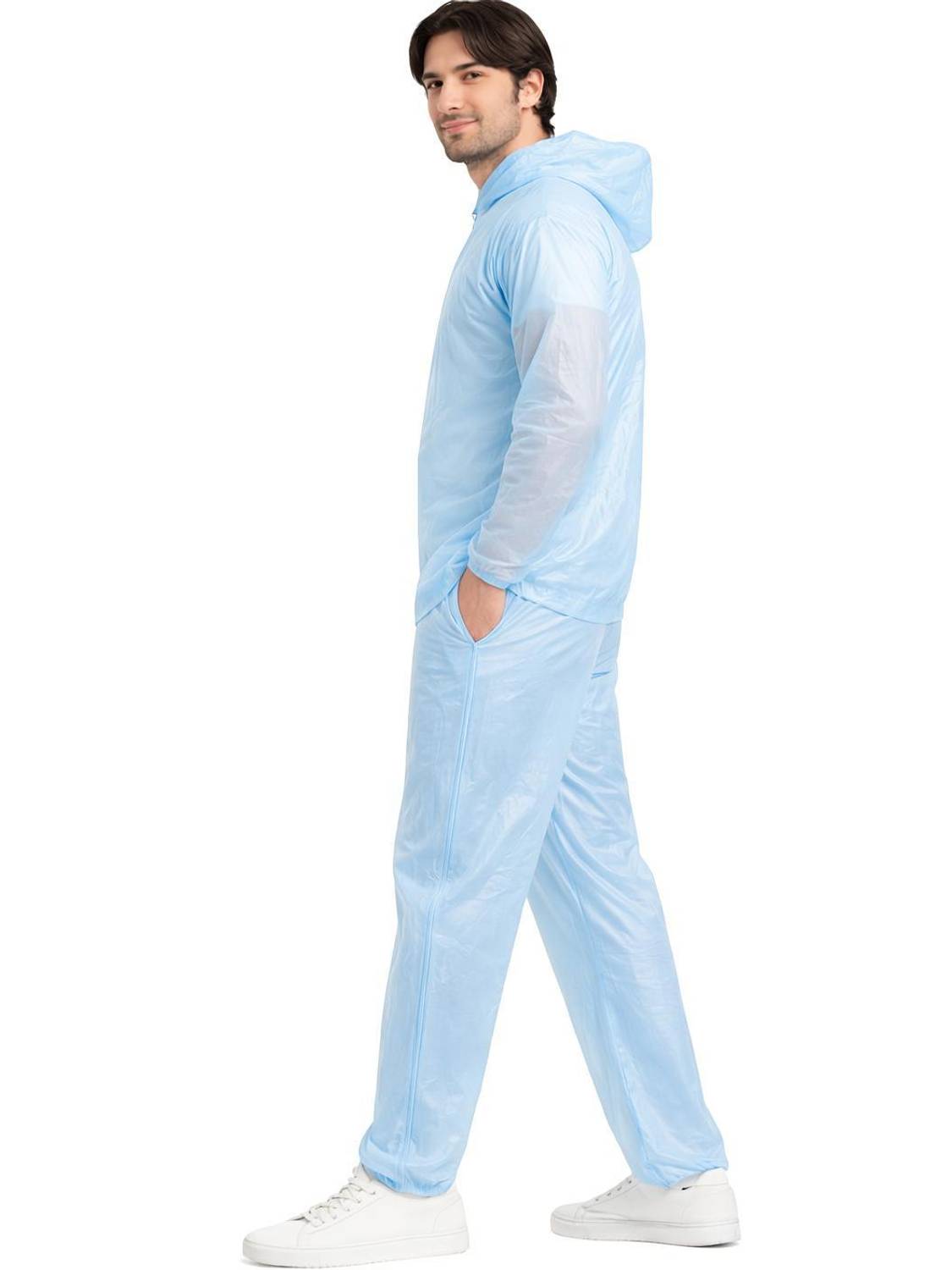 RR Traders Solid Men Raincoat