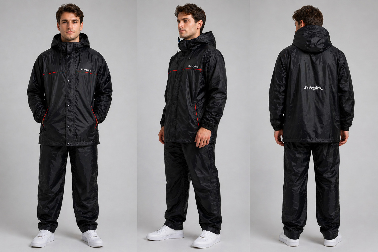 Image of DUCKBACK Solid Men Rain Suit