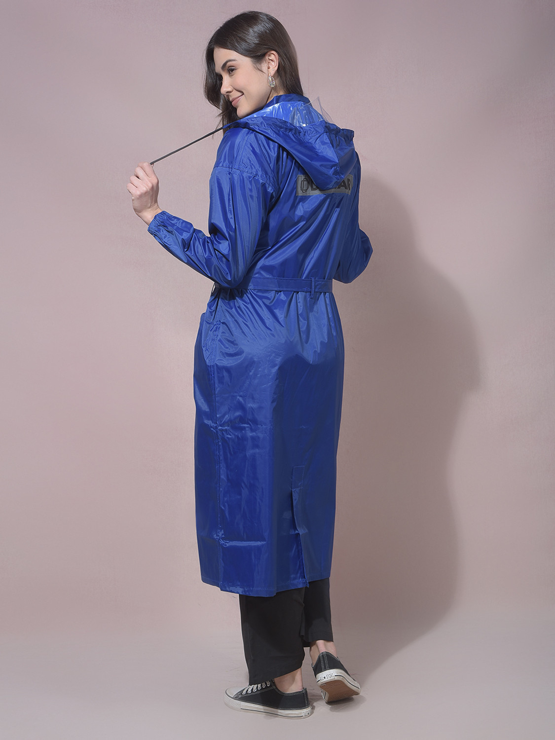 Image of Dollar Self Design Women Raincoat