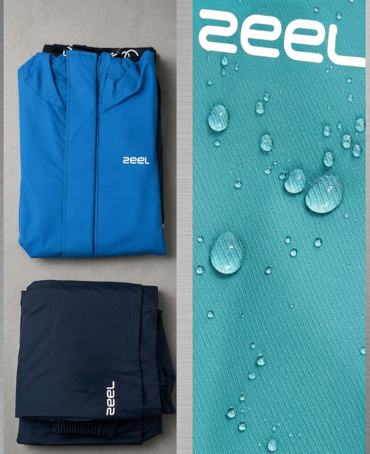 Image of ZEEL PREMIUM Colorblock Unisex Rain Suit