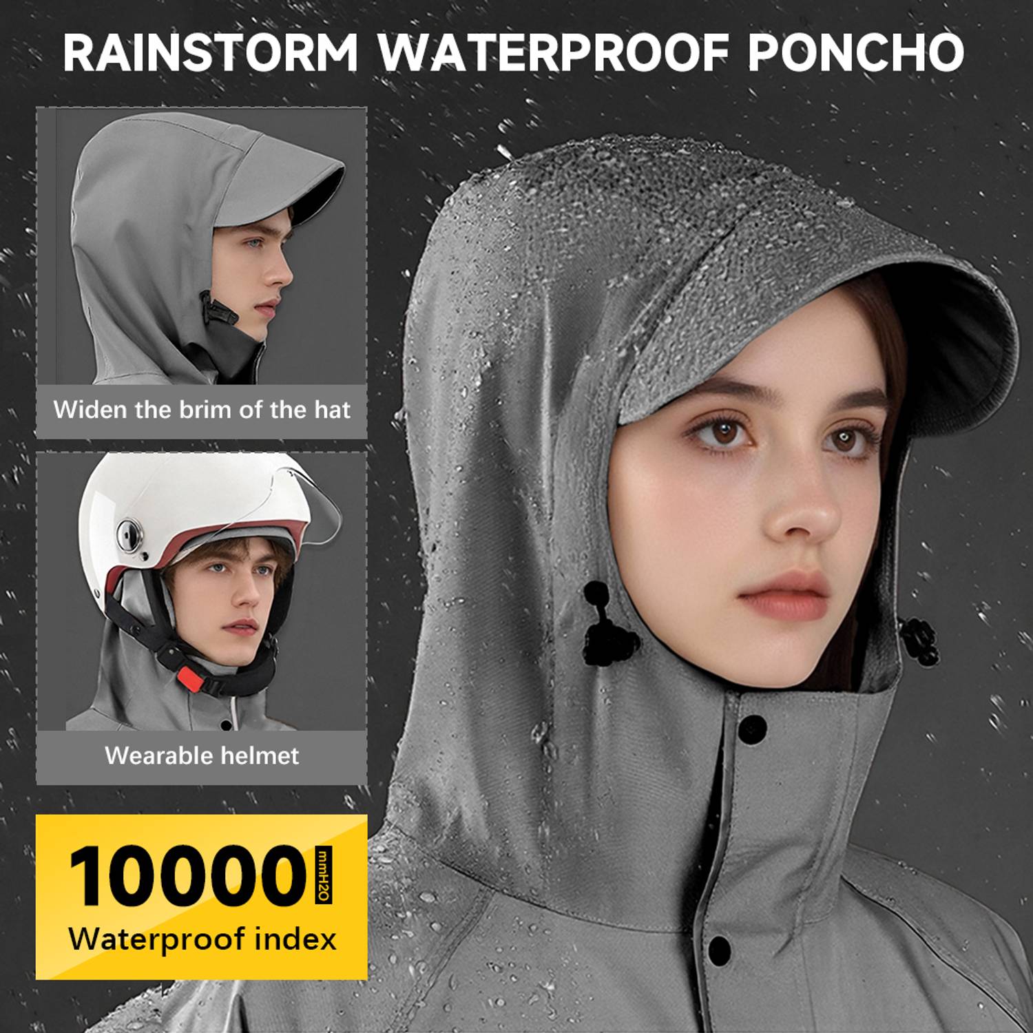 SERPLEX Solid Women Raincoat - Image 3