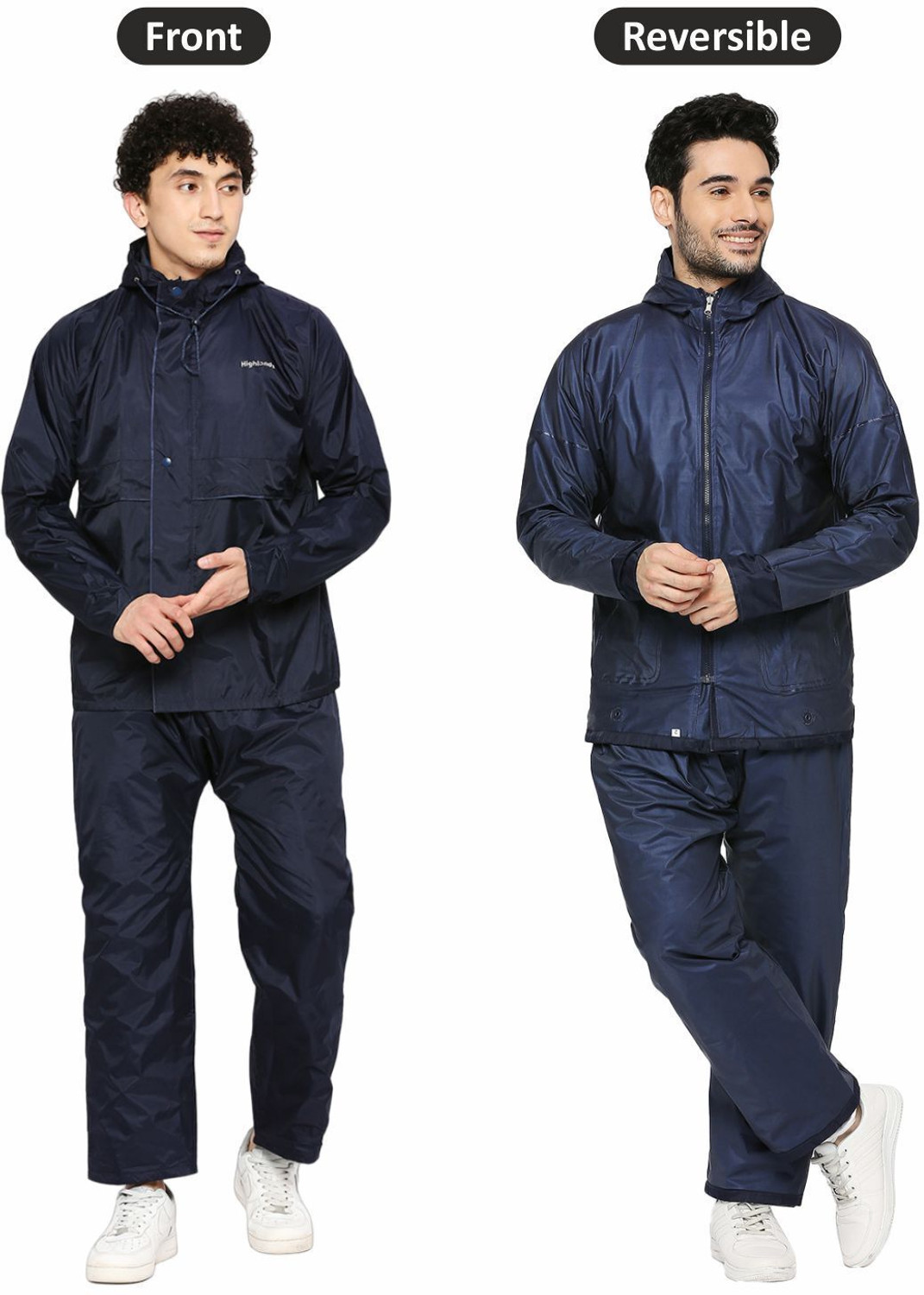 Image of HighLands Solid Men Raincoat