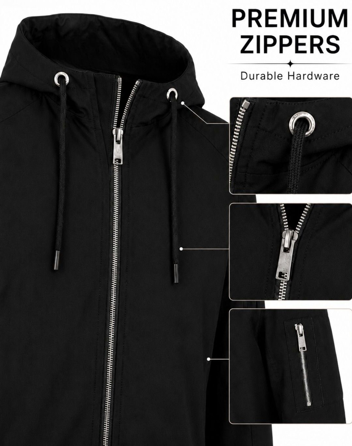 Image of Mia Fashion Solid Men Raincoat