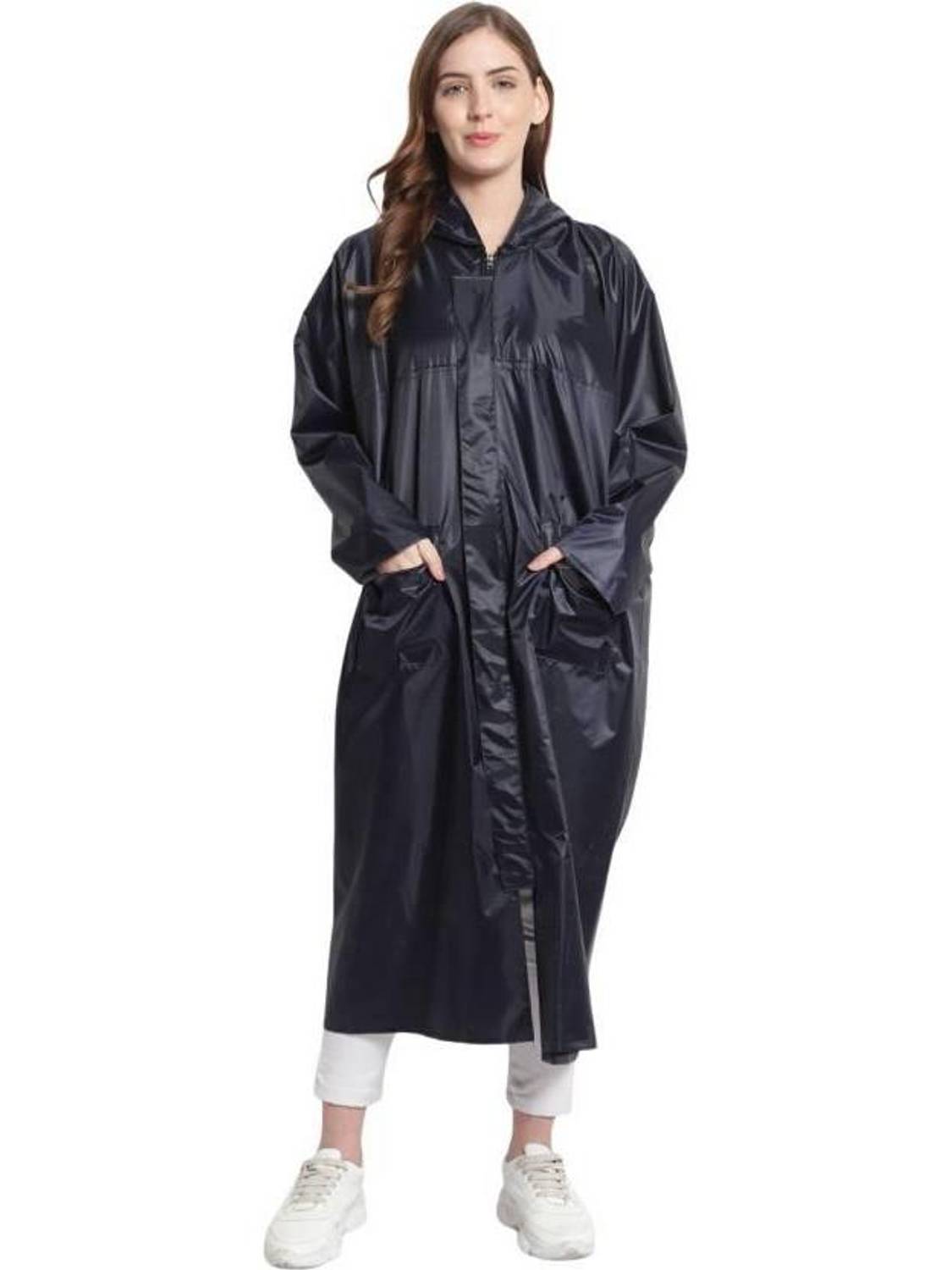 jim-Dandy Solid Women Raincoat