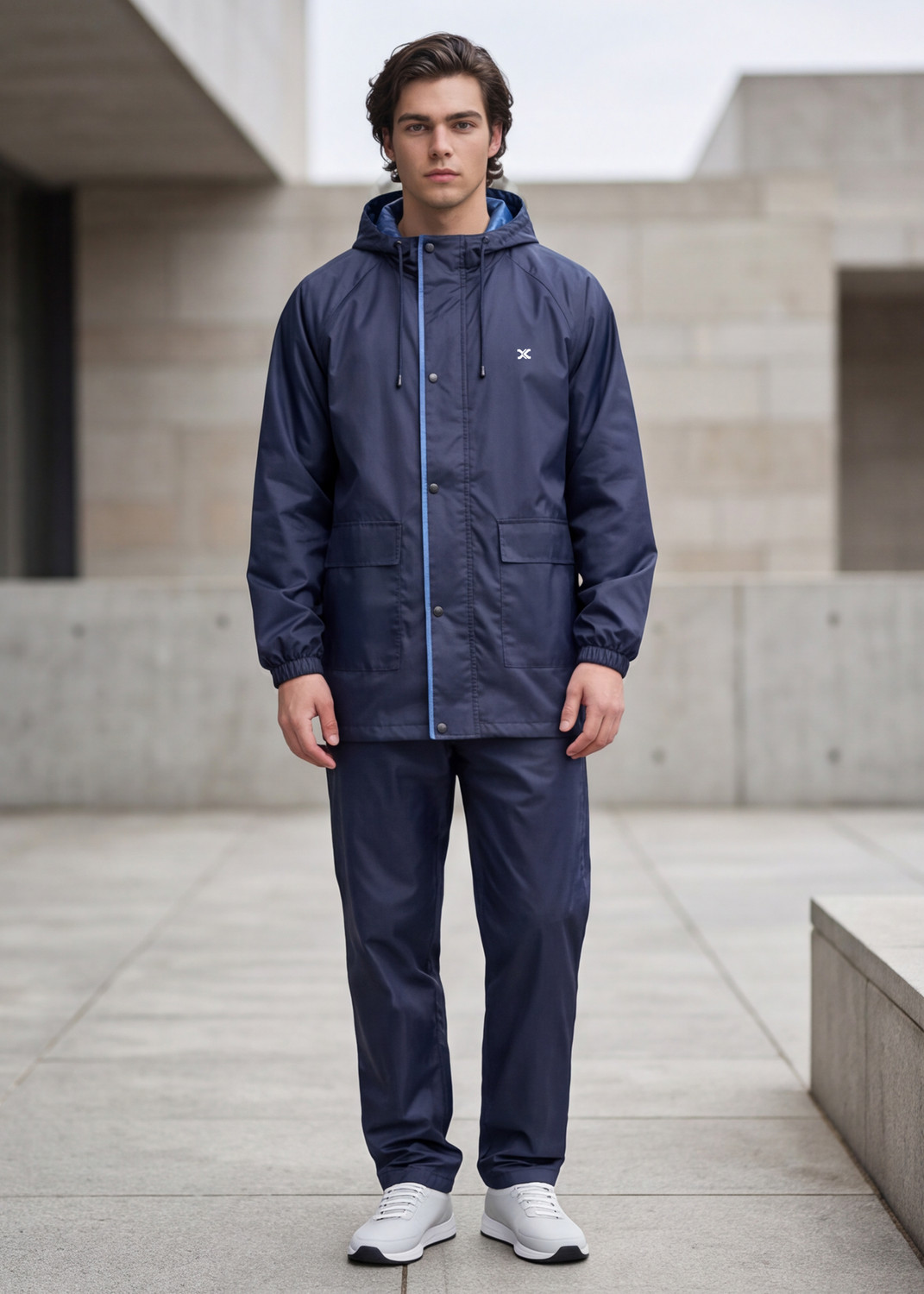 Image of KILLER Solid Men Rain Suit