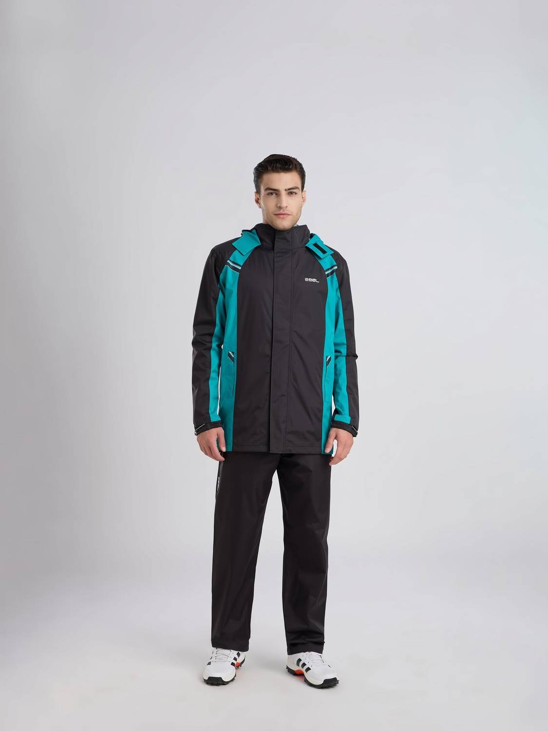 ZEEL Colorblock Men Raincoat