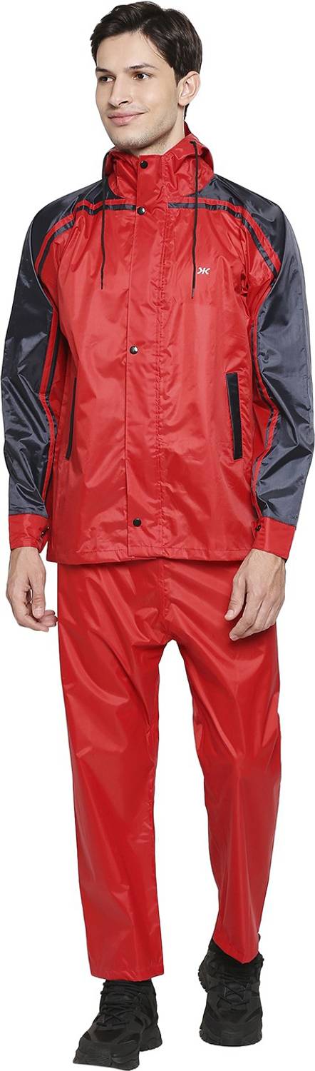 KILLER Colorblock Men Rain Suit