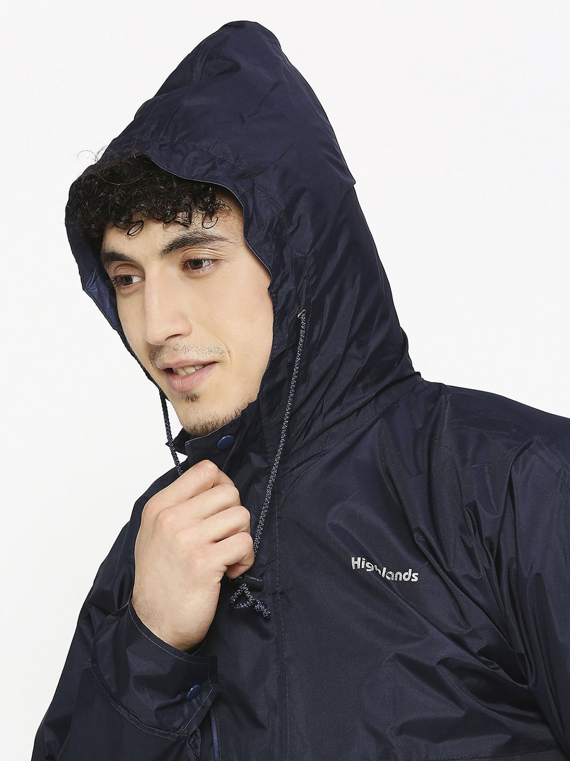 Image of HighLands Solid Men Raincoat