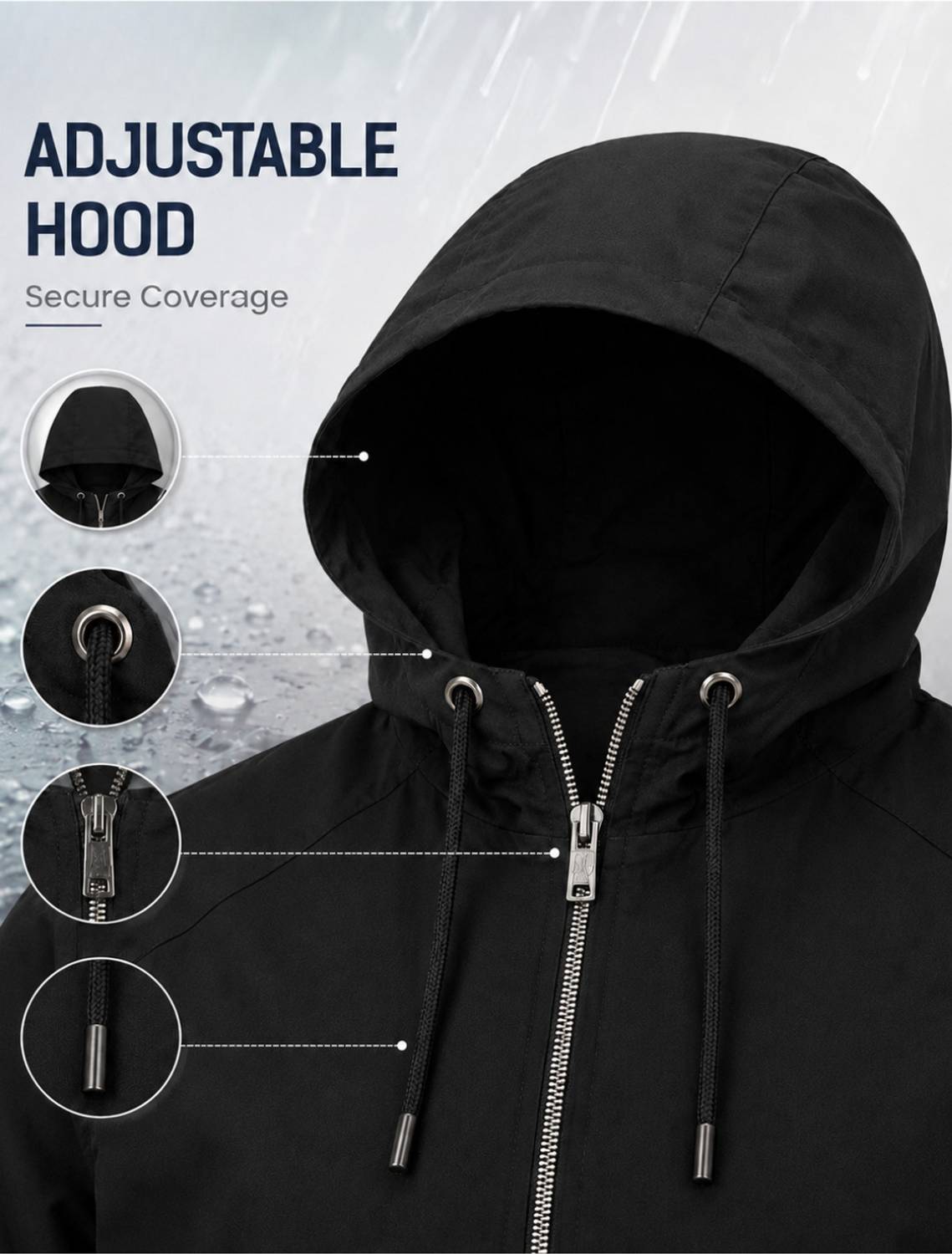 Mia Fashion Solid Men Raincoat