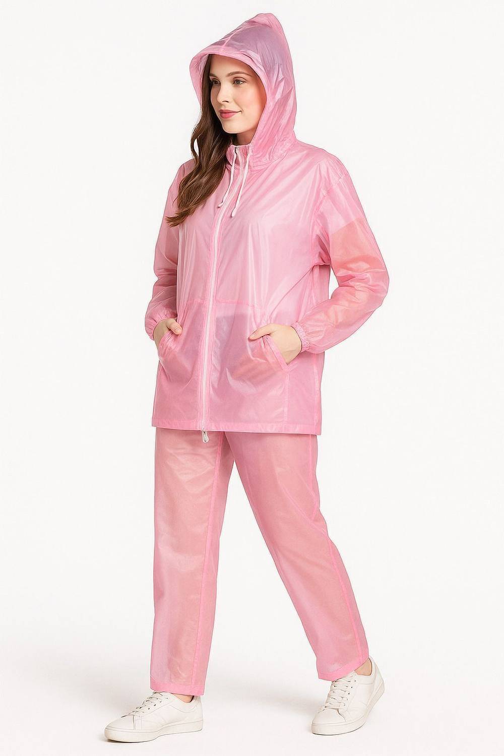 RR Traders Women Solid Raincoat - Image 4