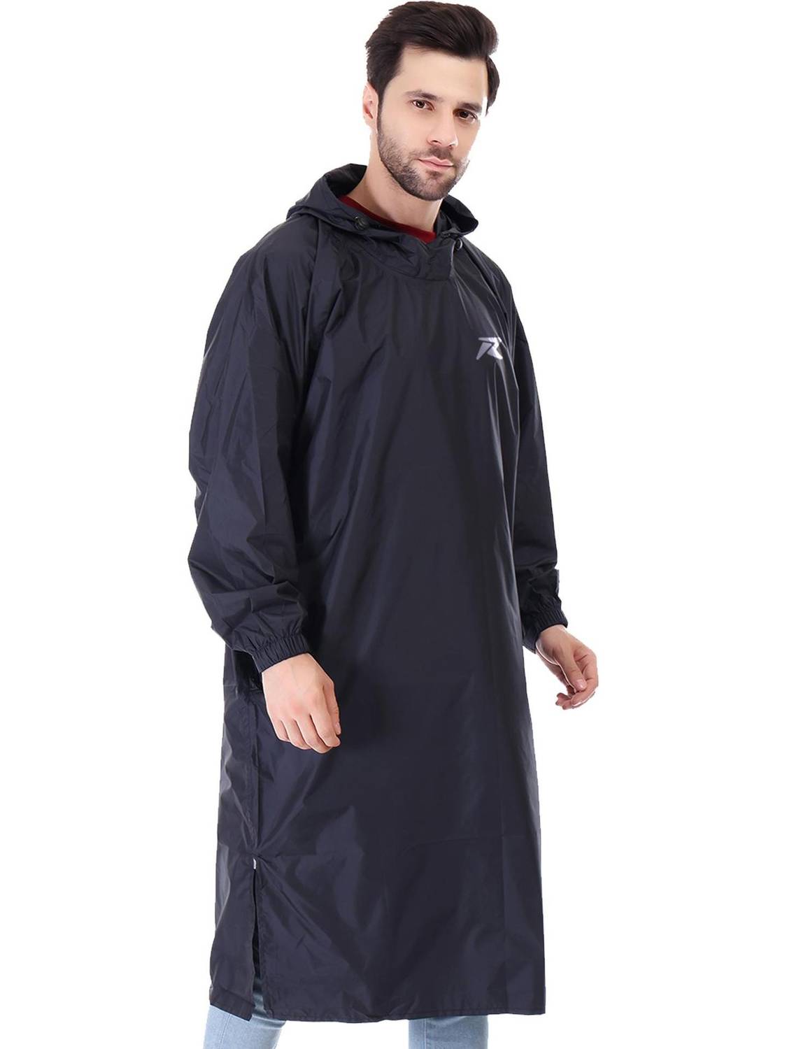 Rocksport Solid Men & Women Raincoat