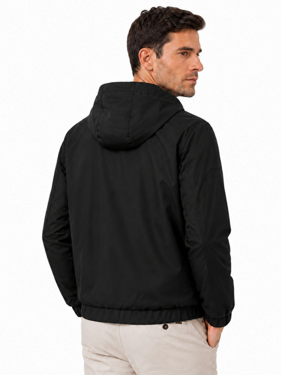 Image of Mia Fashion Solid Men Raincoat