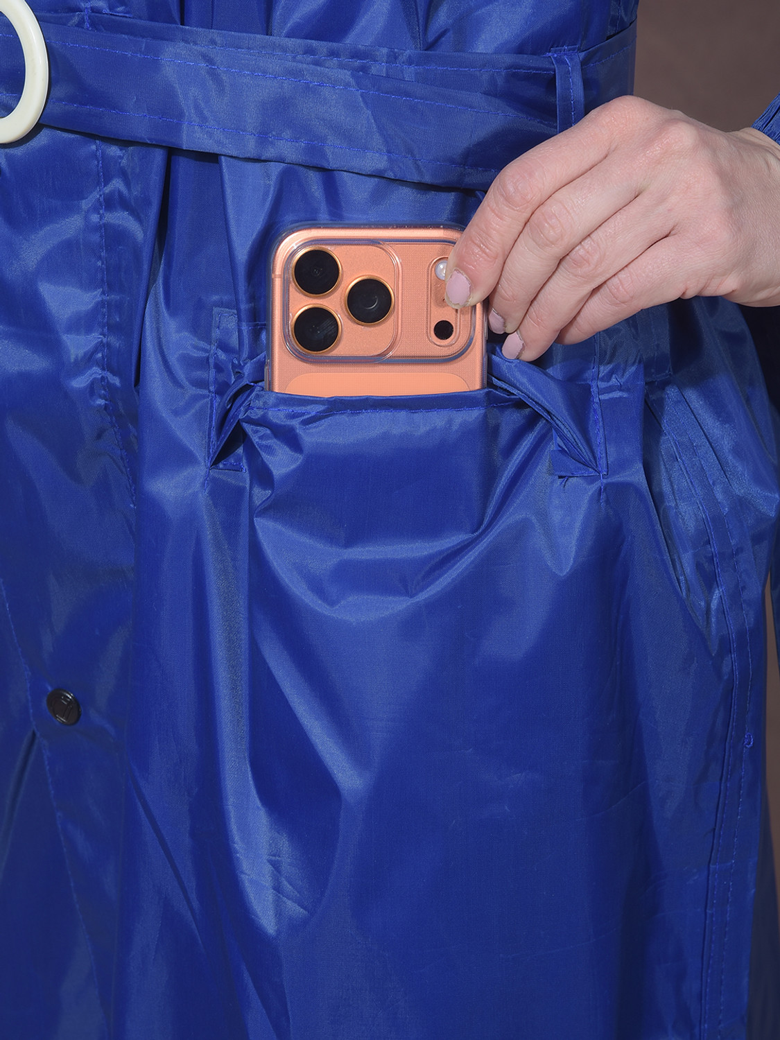 Image of Dollar Self Design Women Raincoat