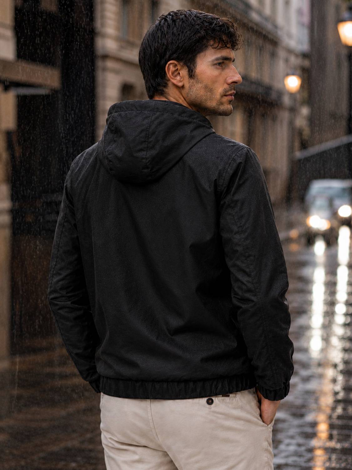Mia Fashion Solid Men Raincoat - Image 4
