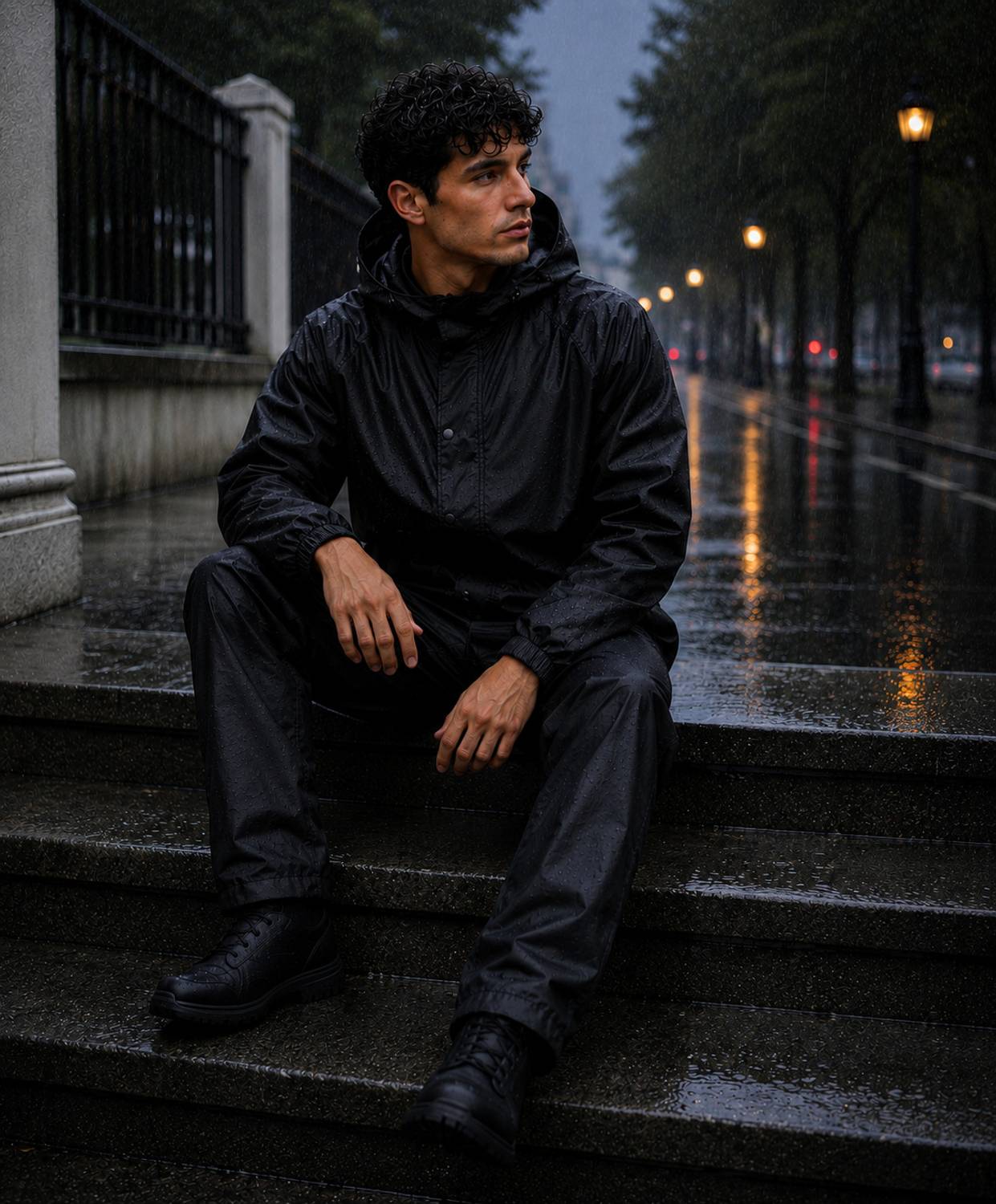 VijayEnterprise Solid Men Raincoat