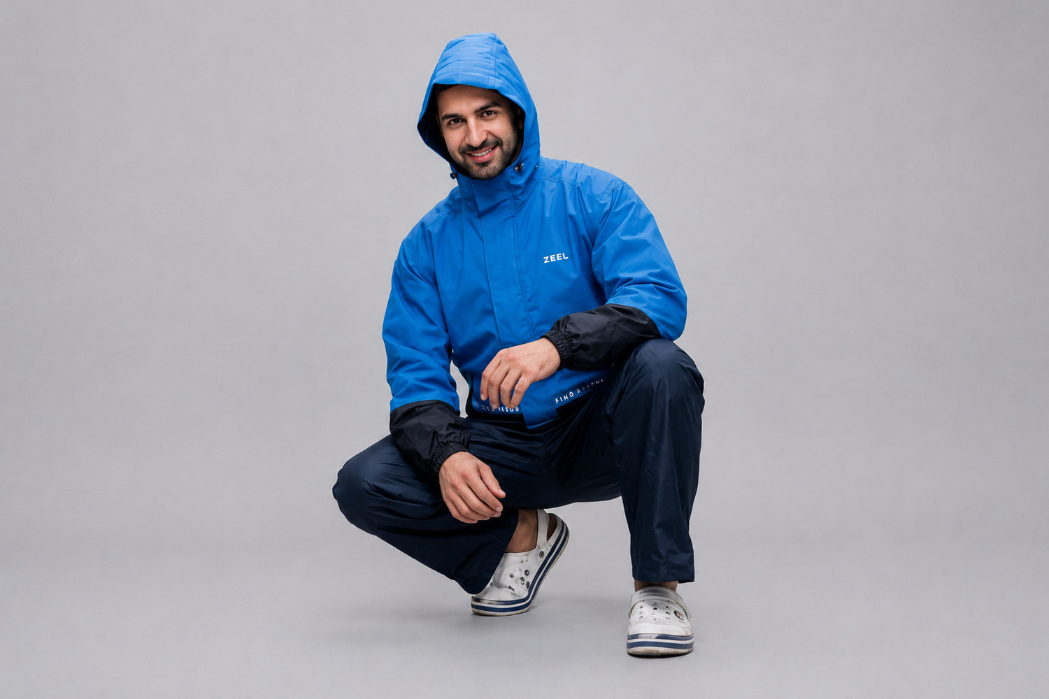 Image of ZEEL PREMIUM Colorblock Unisex Rain Suit