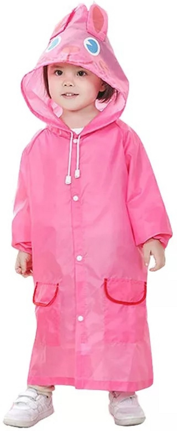 Image of ZACHARIAS Graphic Print Boys & Girls Raincoat