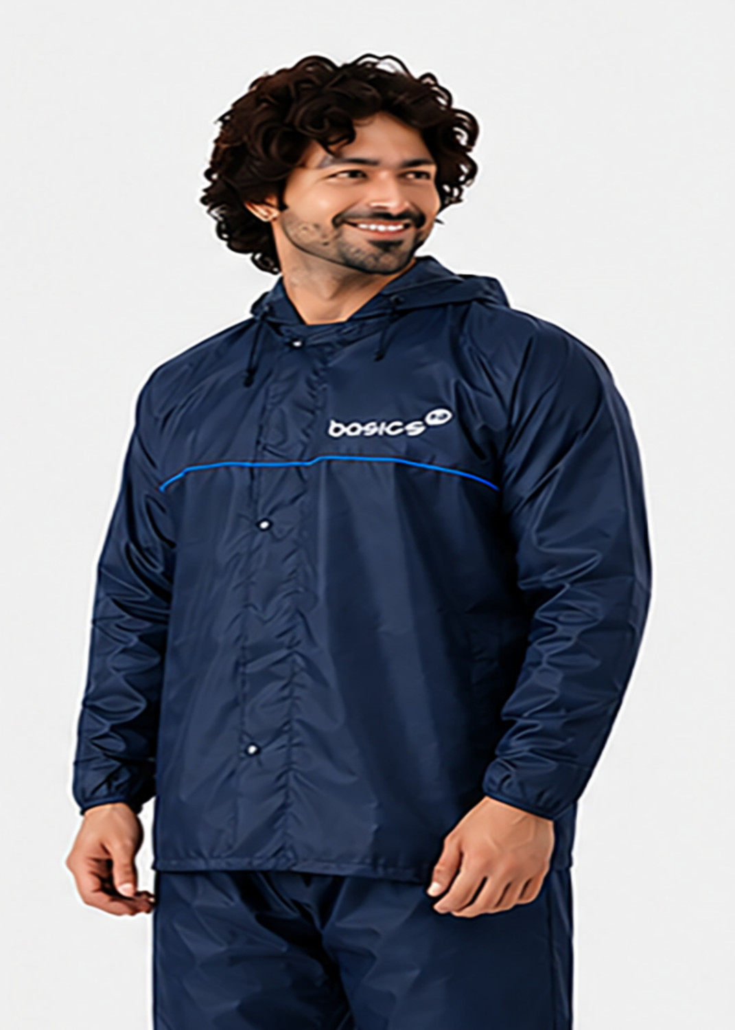 Image of Basics IND Solid Unisex Rain Suit