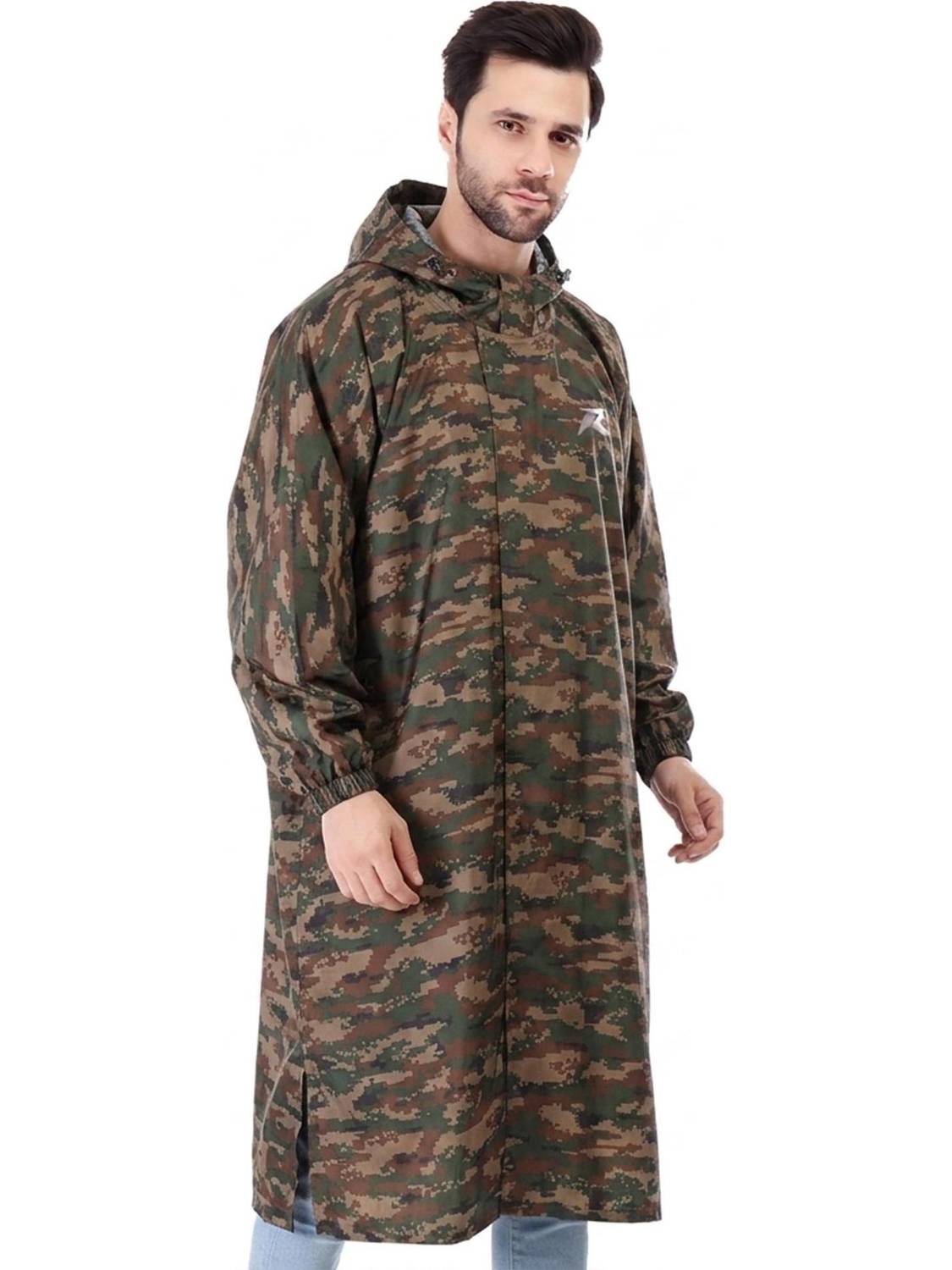 Rocksport Solid Men & Women Raincoat