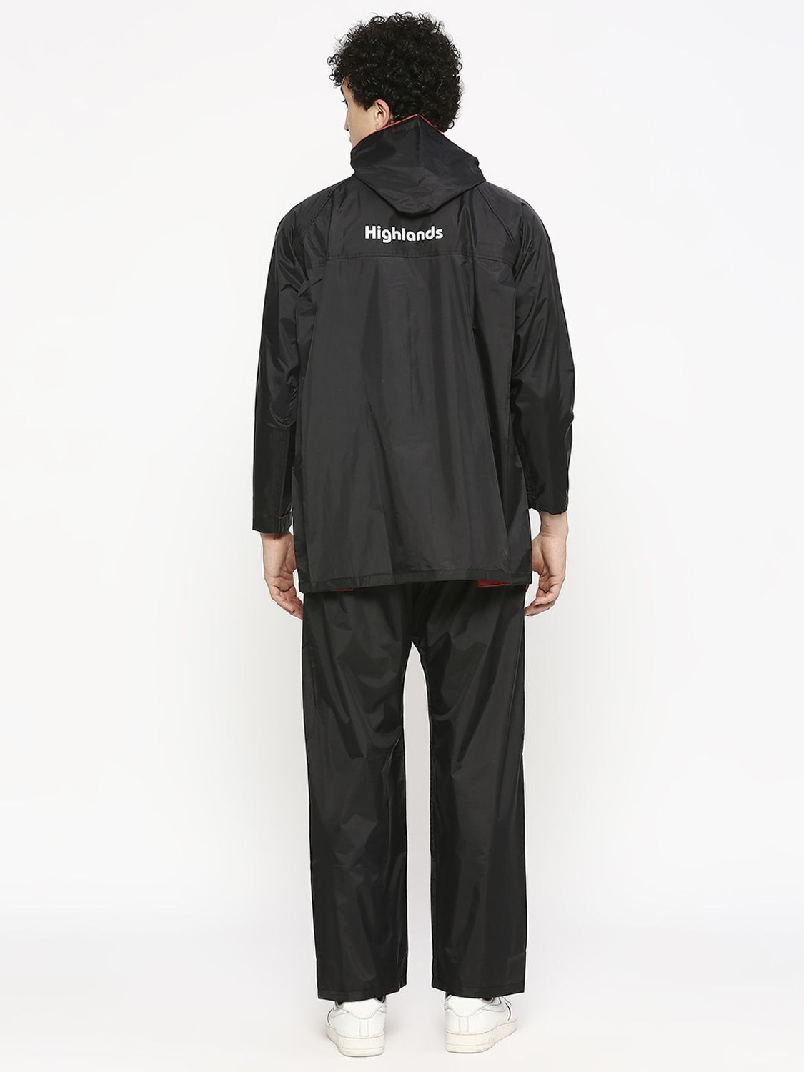 Image of HighLands Solid Men Rain Suit