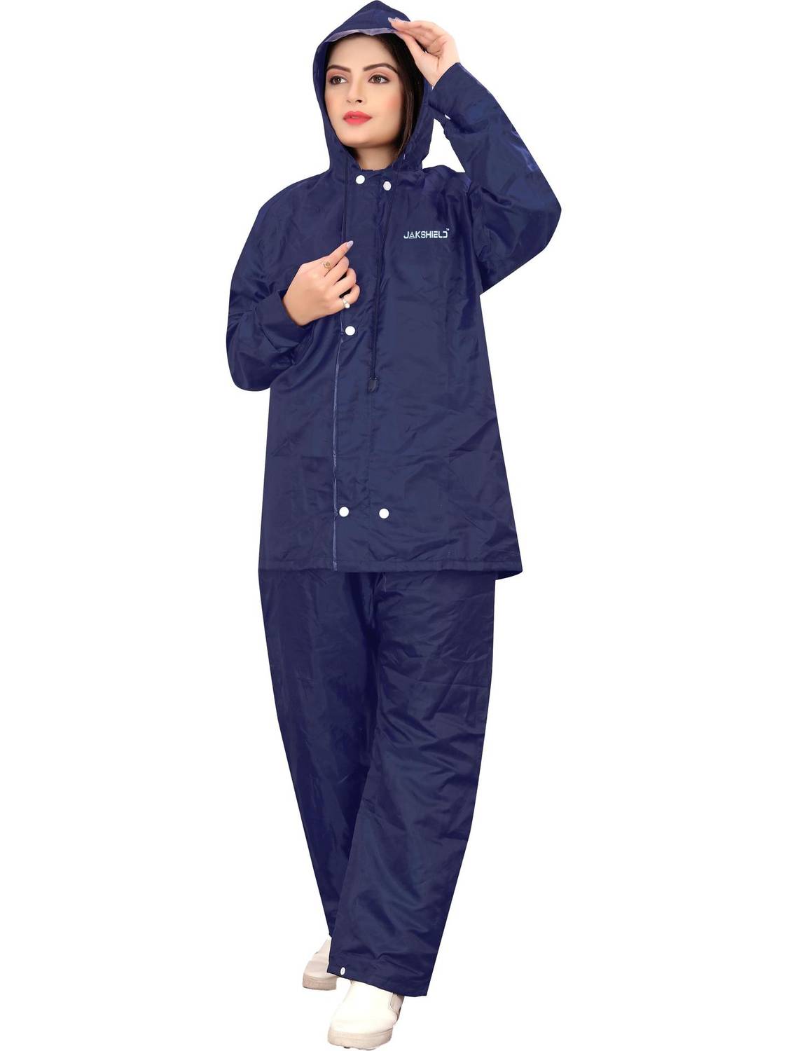 SURATILALA Solid Women Raincoat