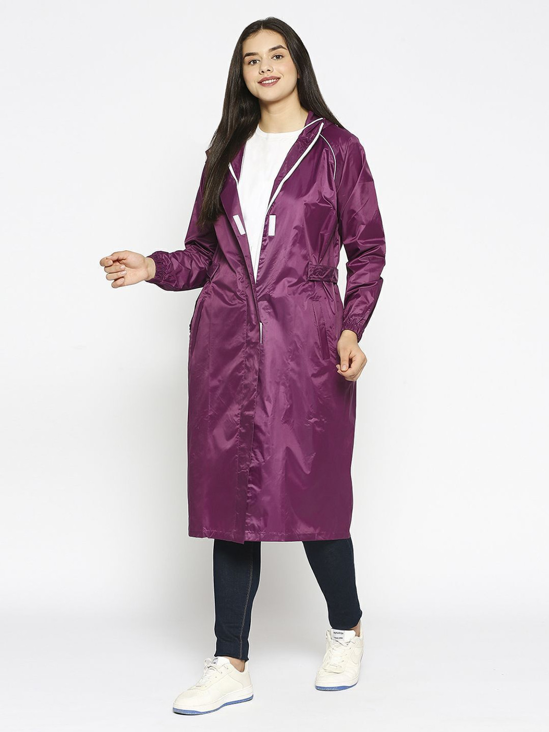 Image of HighLands Solid Women Raincoat