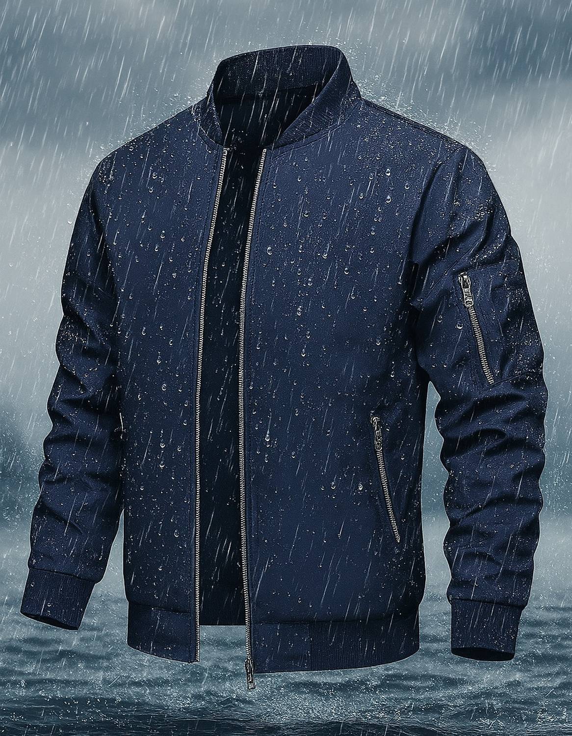 Caraba Solid Men Raincoat