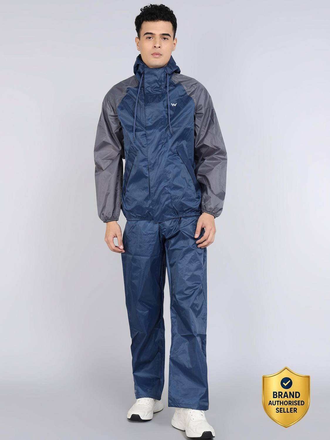 Wildcraft Colorblock Men Rain Suit