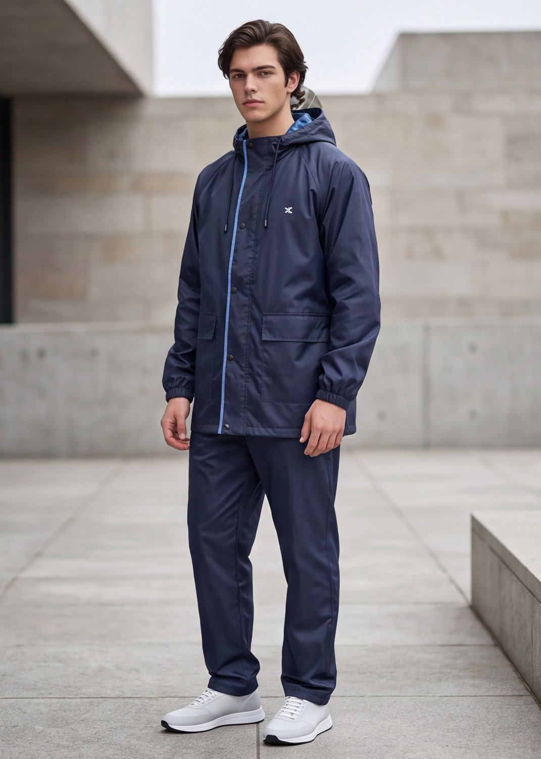 Image of KILLER Solid Men Rain Suit