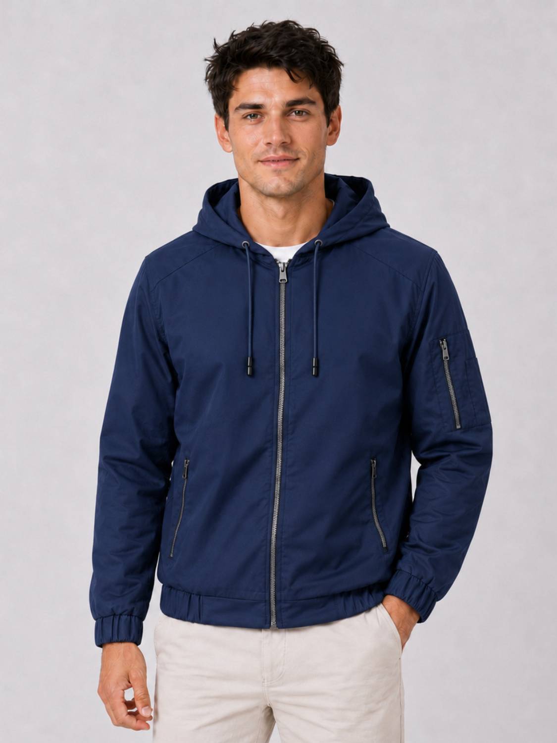 Caraba Solid Men Raincoat
