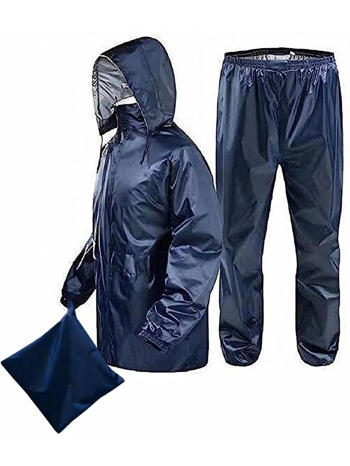 EpicEdge Solid Men Rain Suit