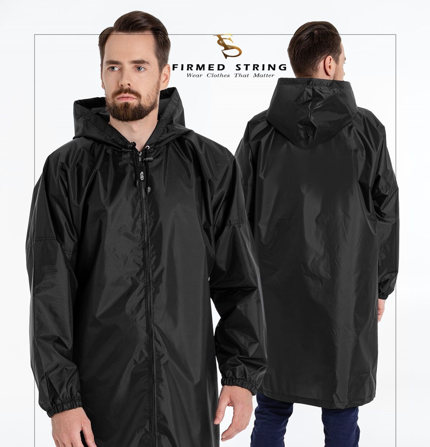 Image of FIRMED STRING Solid Women Raincoat
